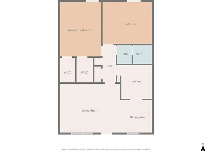 Apartment Pleasant 2bd Tcu Walkable, Heartwarming And Spacious Fort Worth